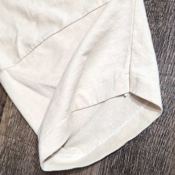 Vintage 1990 Operation Desert Shield Single Stitch T-shirt Size Large In Khaki - Picture 10 of 10